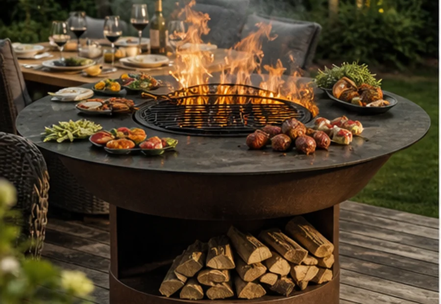 BBQ Fire Pits premium outdoor lifestyle image
