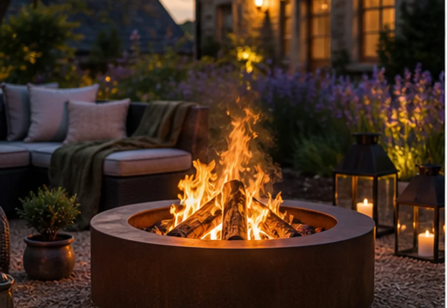 Wood Burning Fire Pits premium outdoor lifestyle image